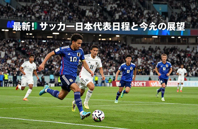 最新！サッカー日本代表 日程と今後の展望